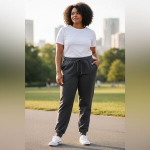 Stars Above Charcoal Jogger/Lounging Pants. - S